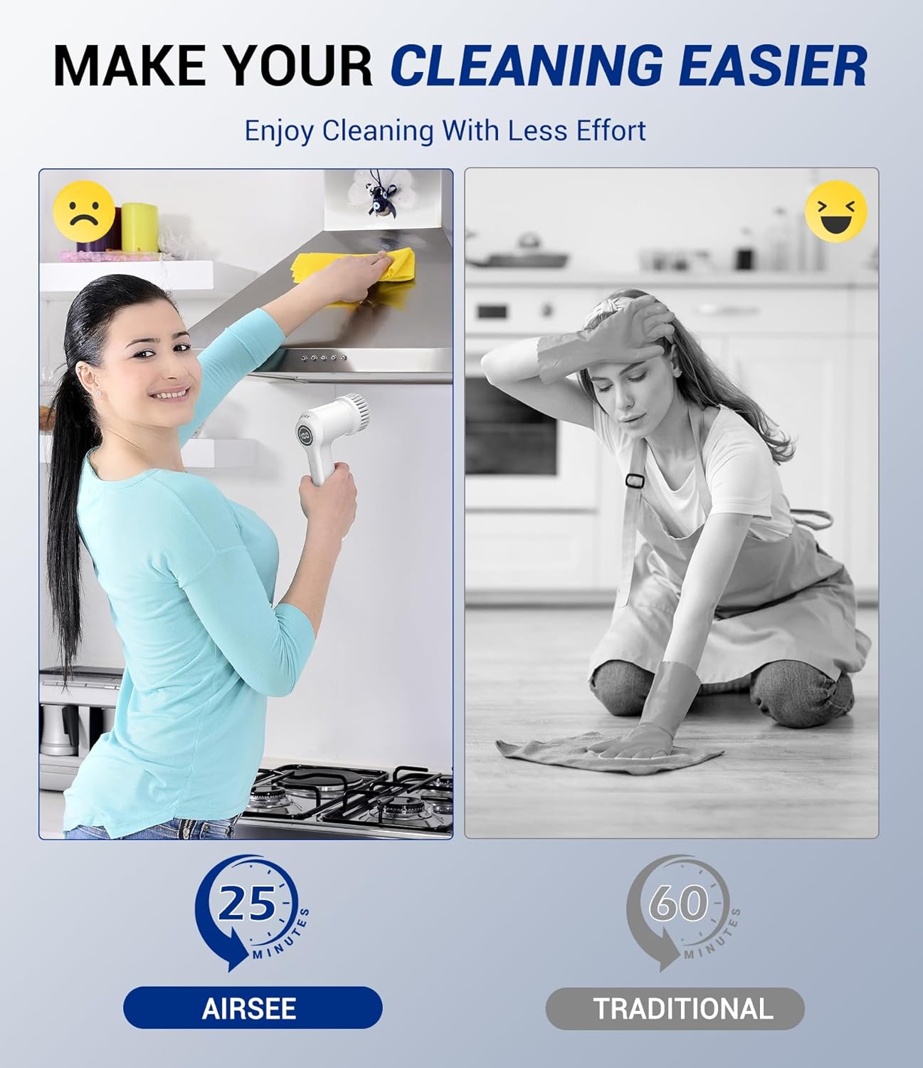 Electric Cleaning Scrubber