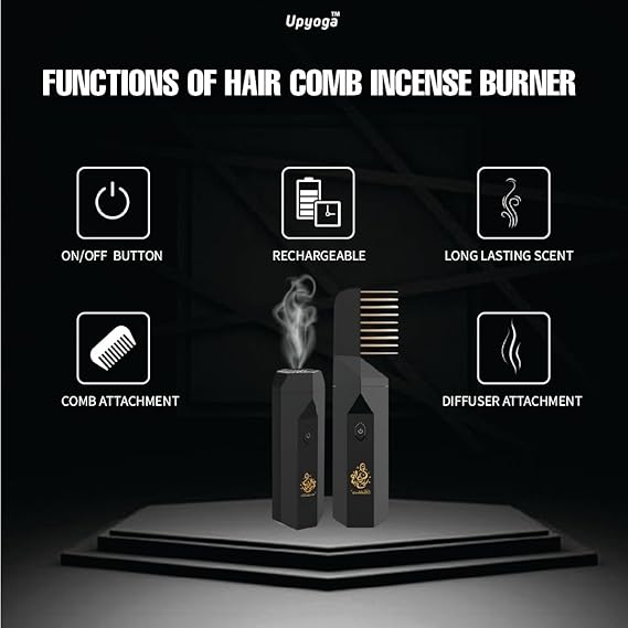 Hair Comb Incense Burner